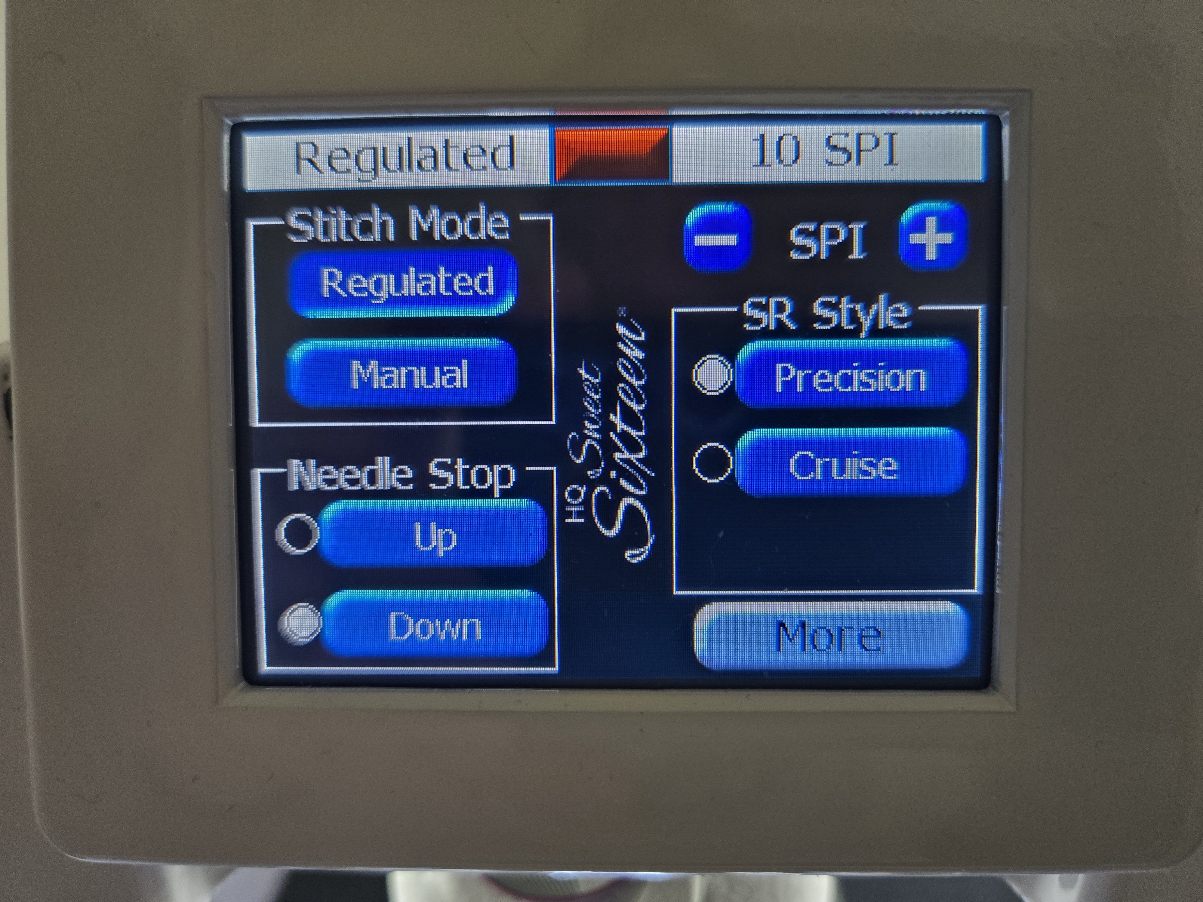 Machine Full Front View