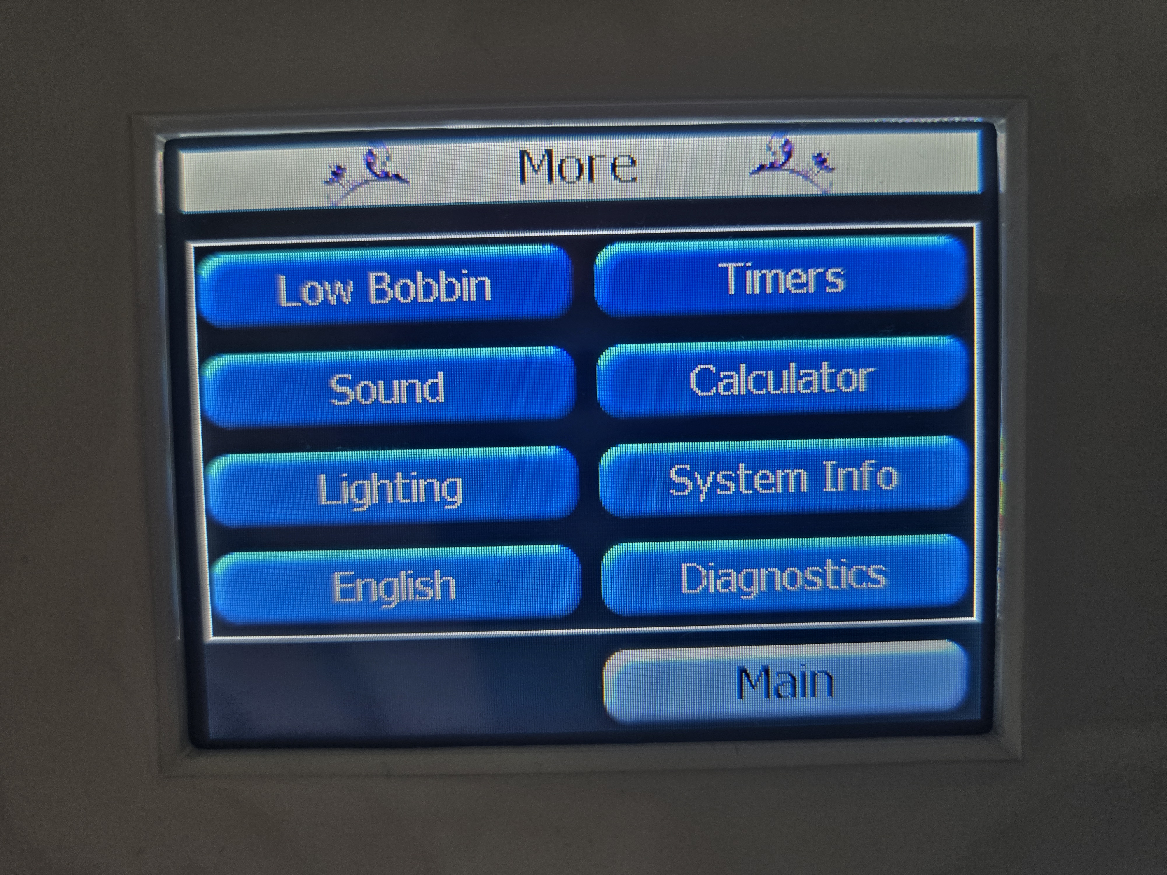 Touchscreen Control Panel