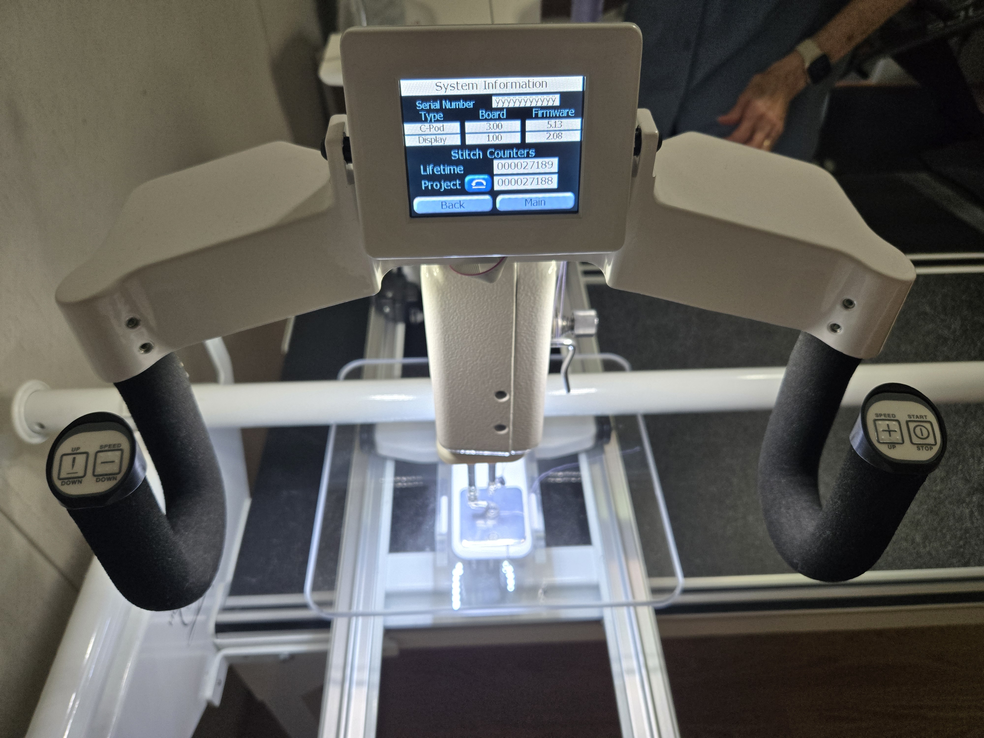 System Information - Only 27,189 Stitches!