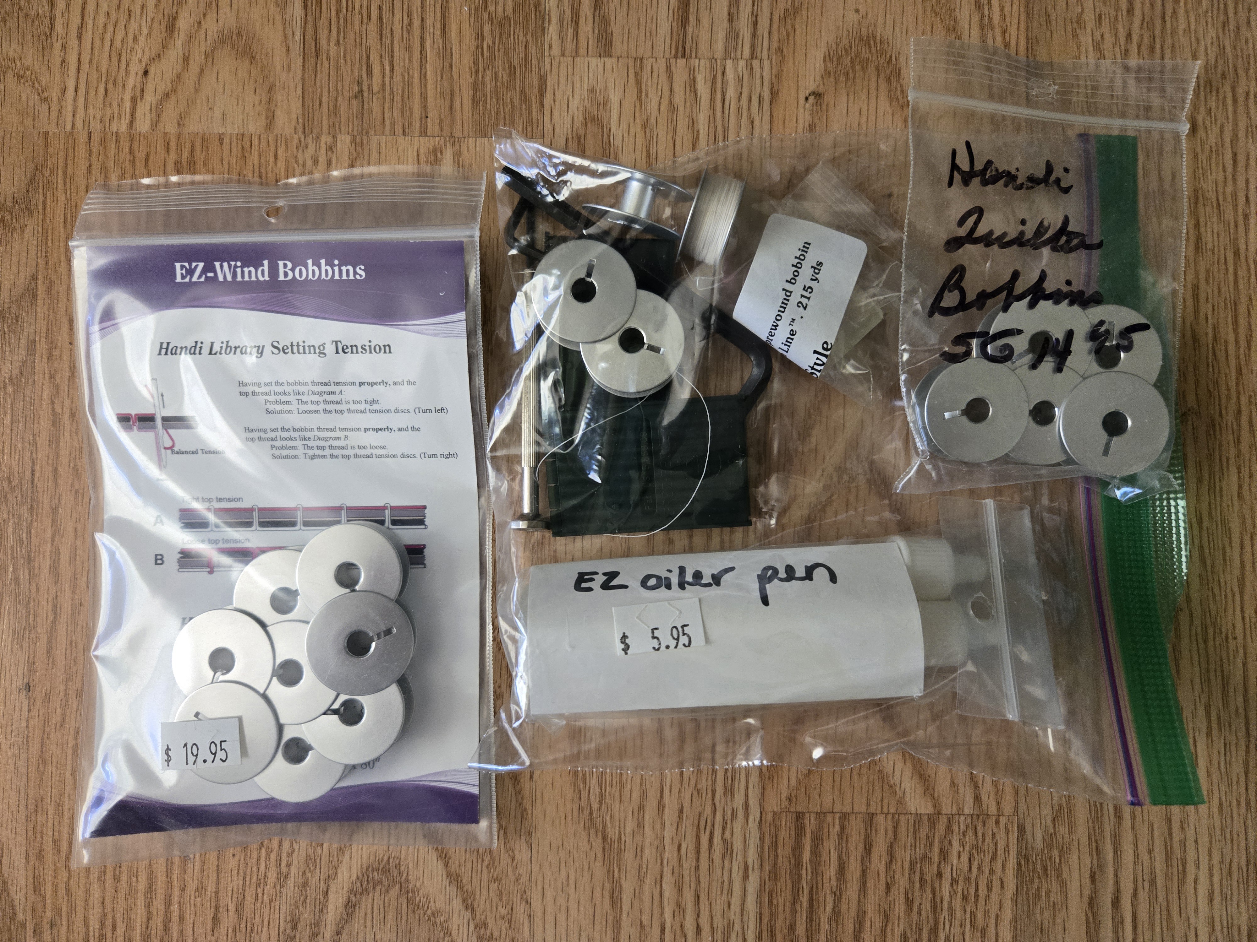 Control Handles and Display